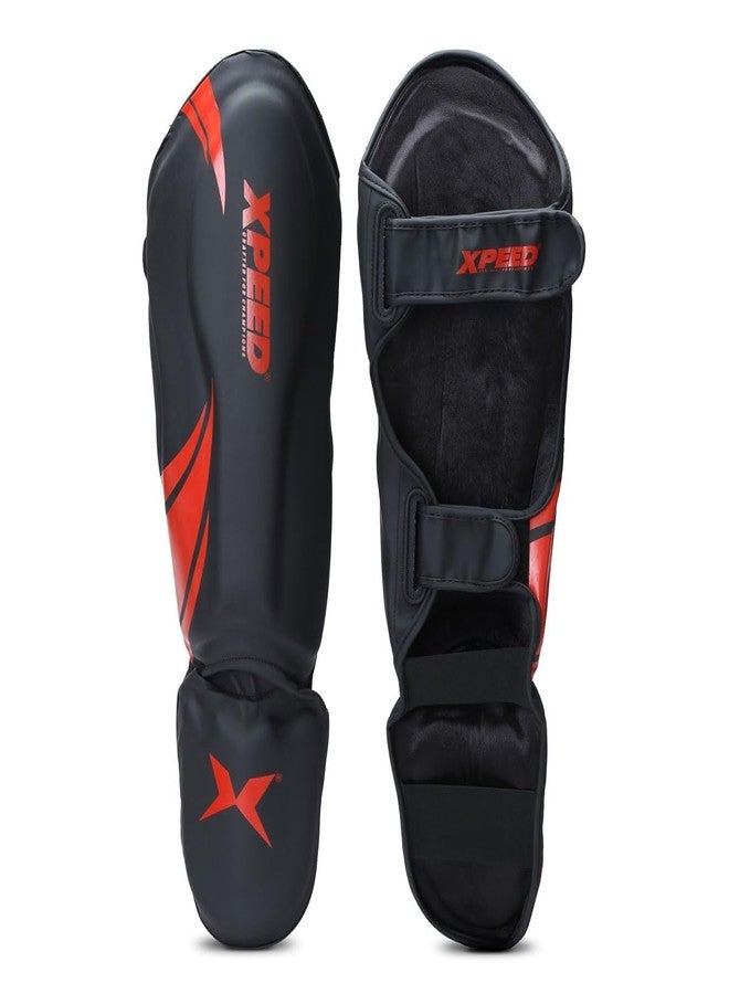 Massive Speed System XPEED Shinguard Protector MMA Takewondo Training Protector Shin Guard - Image 1