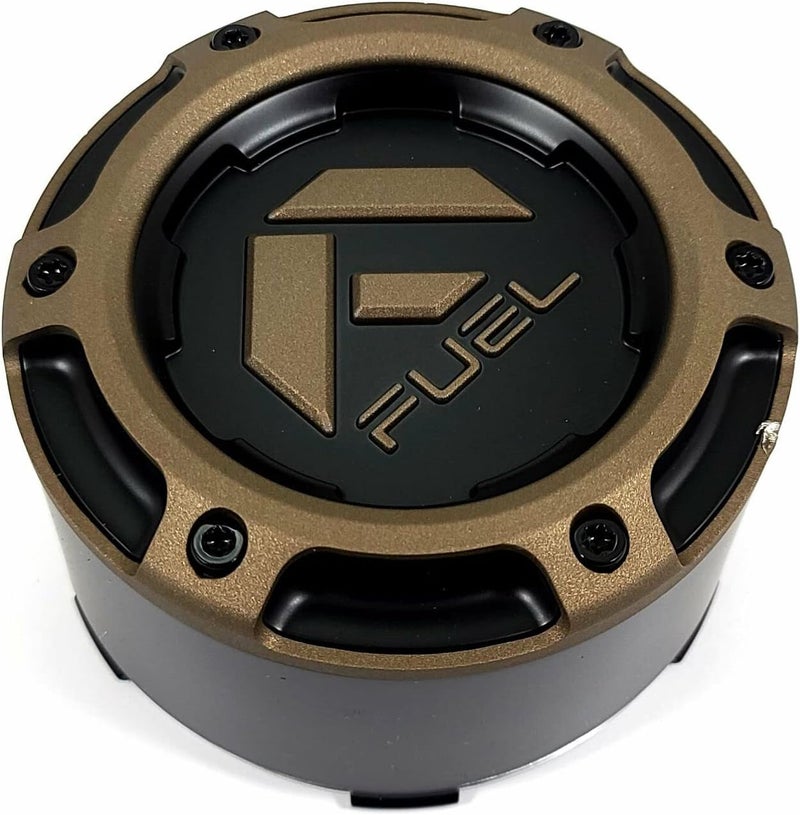 Fuel Offroad Wheels 1005-49ZD 1005-51 Matte Black and Bronze Center Cap - Image 1