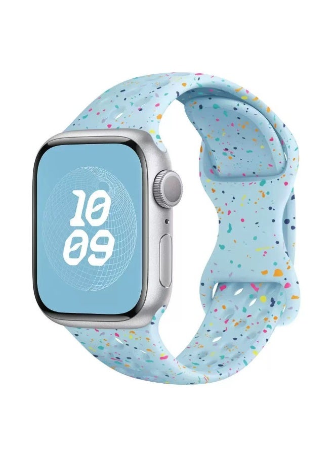 Watch Band Compatible for Apple Watch Series Band 38mm 40mm 41mm 42mm women, Genuine Leather Double Tour Designed Slim Replacement Strap for iWatch Series10 9 8 7 6 SE - Image 1