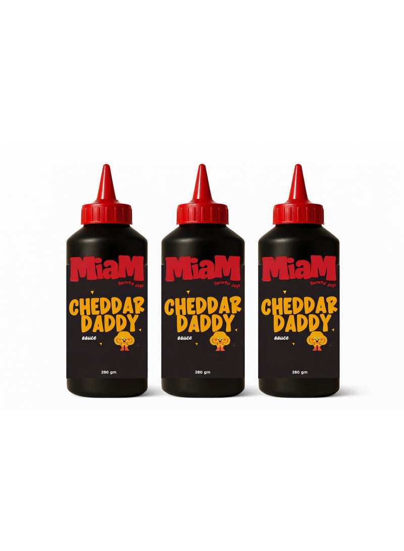 Cheddar Daddy Sauce 280 gm - pack of 3