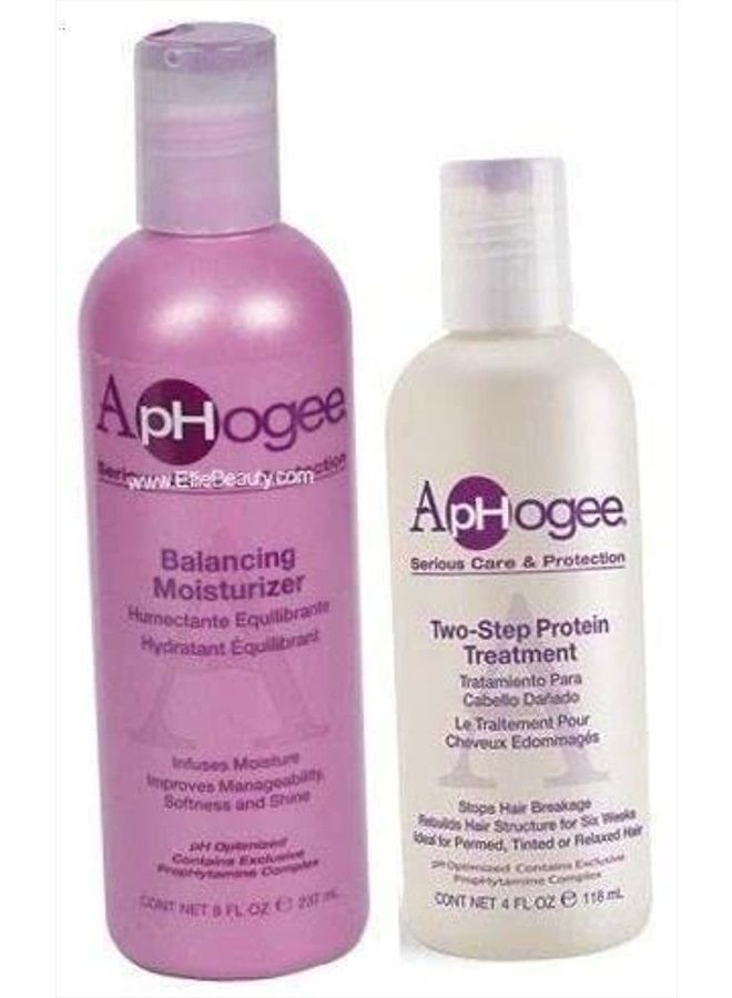ApHogee Serious Hair Care Double Bundle (Balancing Moisturizer and Twostep Protein Treatment), 8 fluid ounces - Image 3