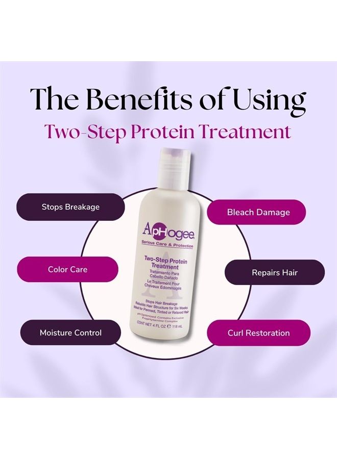 ApHogee Serious Hair Care Double Bundle (Balancing Moisturizer and Twostep Protein Treatment), 8 fluid ounces - Image 2