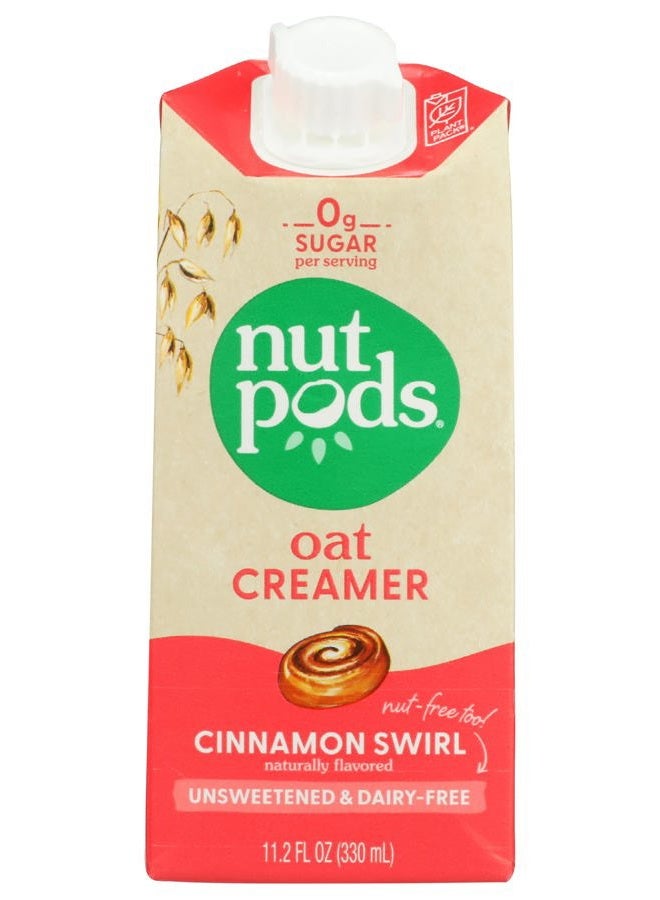 NUTPODS Cinnamon Swirl Oat Creamer, 11.2 FZ - Image 1