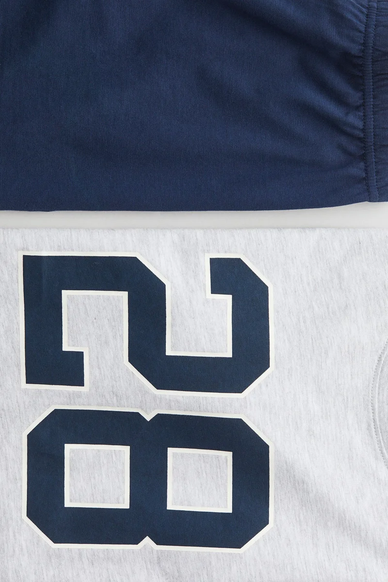 H&M Cotton jersey pyjamas