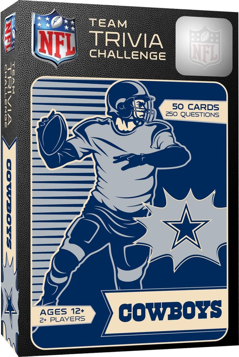 Master Pieces NFL Unisex-Adult Team Trivia Challenge Game - Image 1