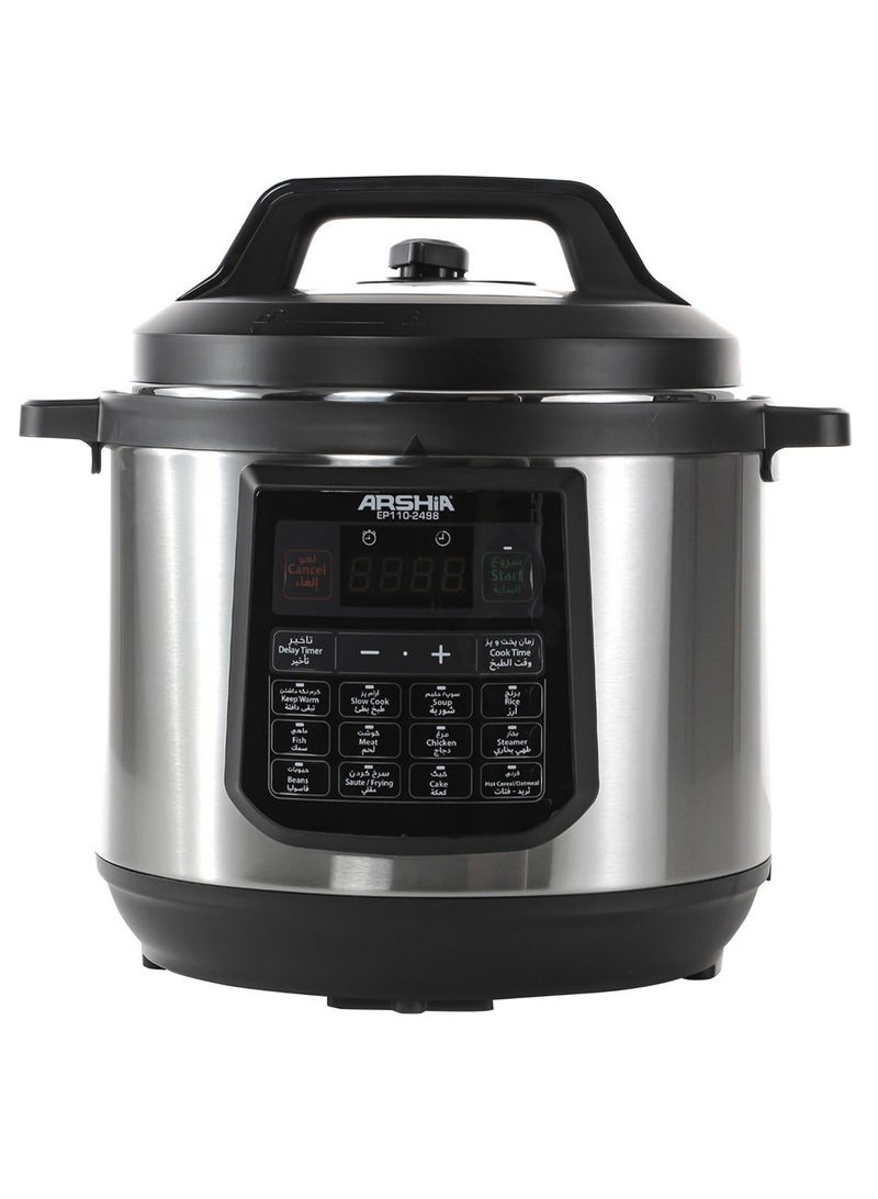 Arshia Digital Pressure Cooker 8L – Multi-Functional with LED Display - Image 1