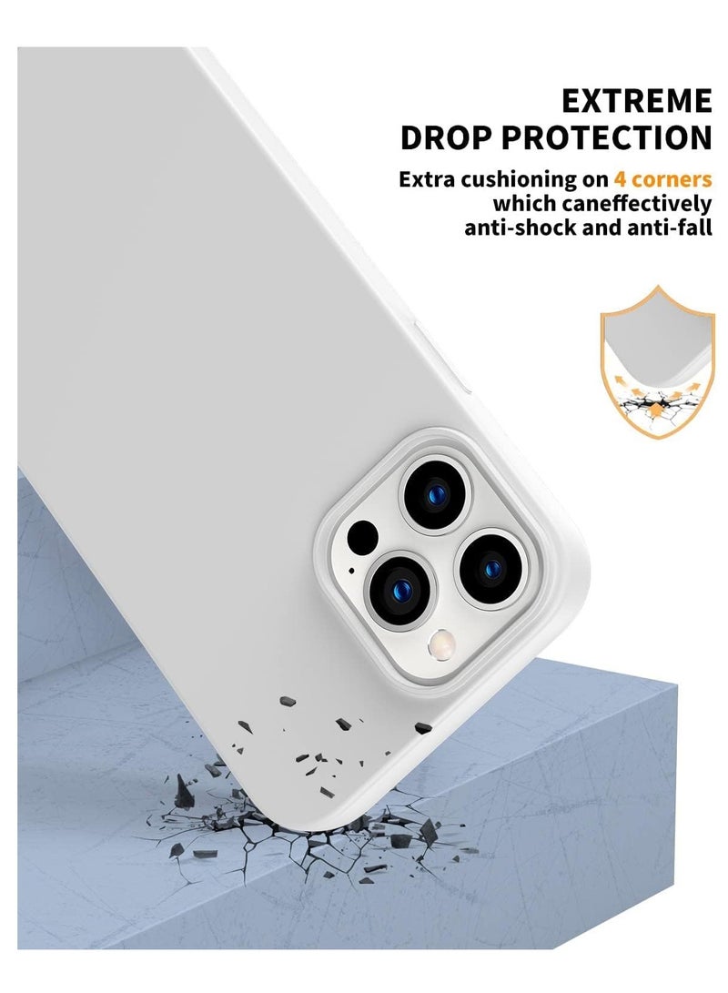 MIGOFAST Designed for iPhone 16 Pro Case Silicone Ultra Slim Shockproof Phone Case with Soft Anti-Scratch Microfiber Lining Enhanced Camera Protection Phone Case for 16 Pro - Image 2