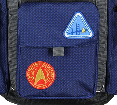 INTIMO Star Trek Starfleet Academy Roll Top Hiking Gym Laptop School Travel Backpack - Image 4