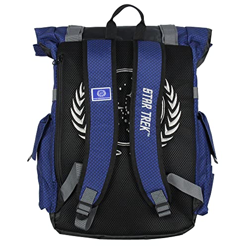 INTIMO Star Trek Starfleet Academy Roll Top Hiking Gym Laptop School Travel Backpack - Image 3