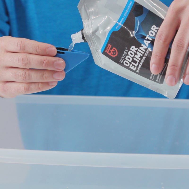 GEAR AID Revivex Odor Eliminator, All-Natural Formula for Removing Scents from Tents, Footwear and Sports Gear, 10 fl oz - Image 2