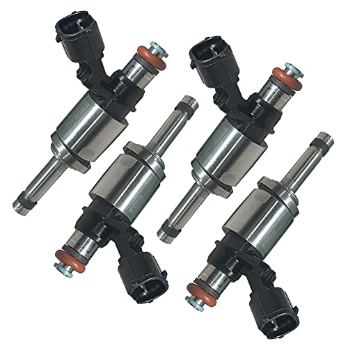 Kacrik 4PCS FUEL INJECTOR 16600-00Q2M Compatible For Renault Dacia 1.2 Nissan Juke Qashqai Einspritzdüse 1.2 DIG-T H8201438013 - Image 1