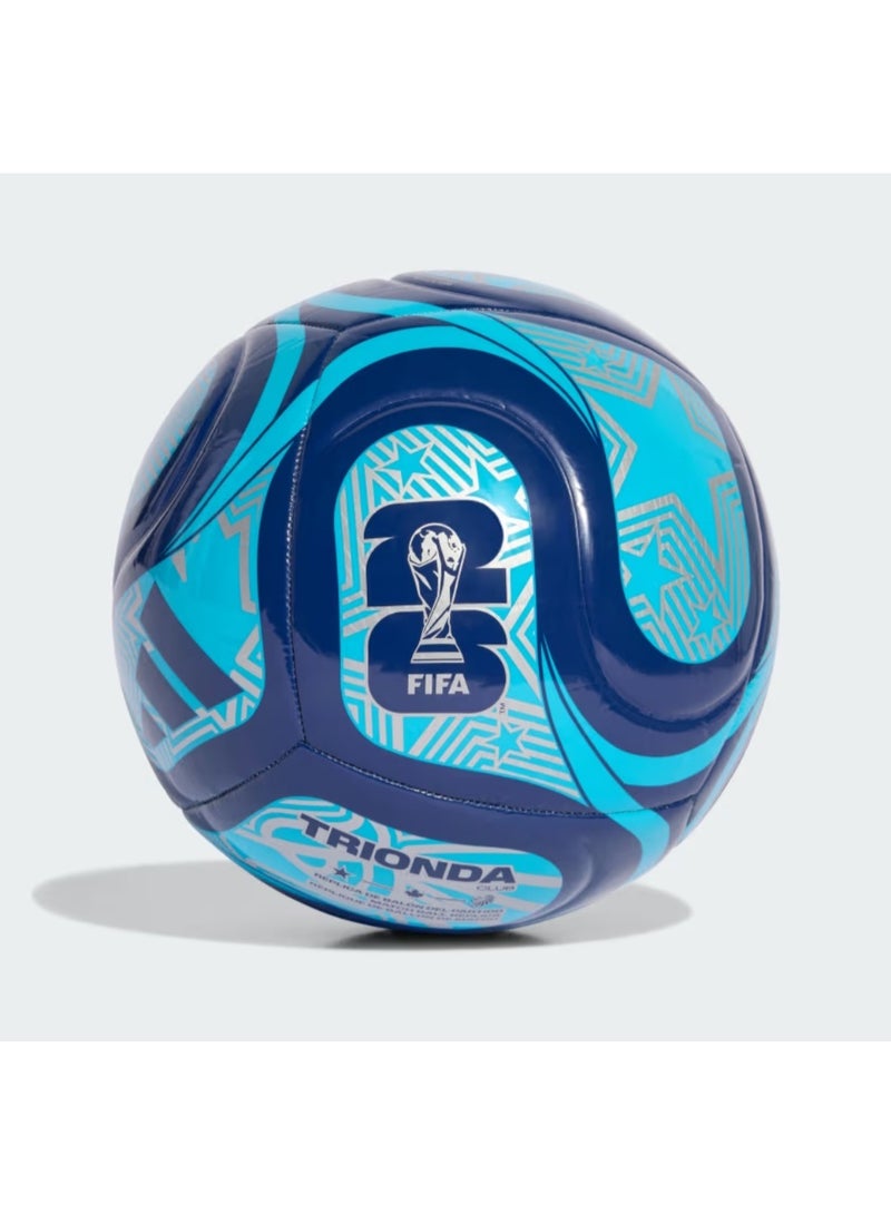 Adidas FIFA 2026 World Cup Trionda Football – Blue & Turquoise | Machine Stitched | Training & Match Ball - Image 1