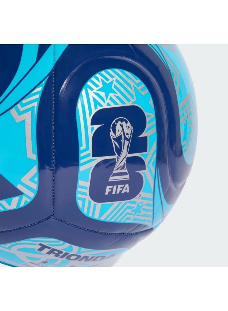 Adidas FIFA 2026 World Cup Trionda Football – Blue & Turquoise | Machine Stitched | Training & Match Ball - Image 4