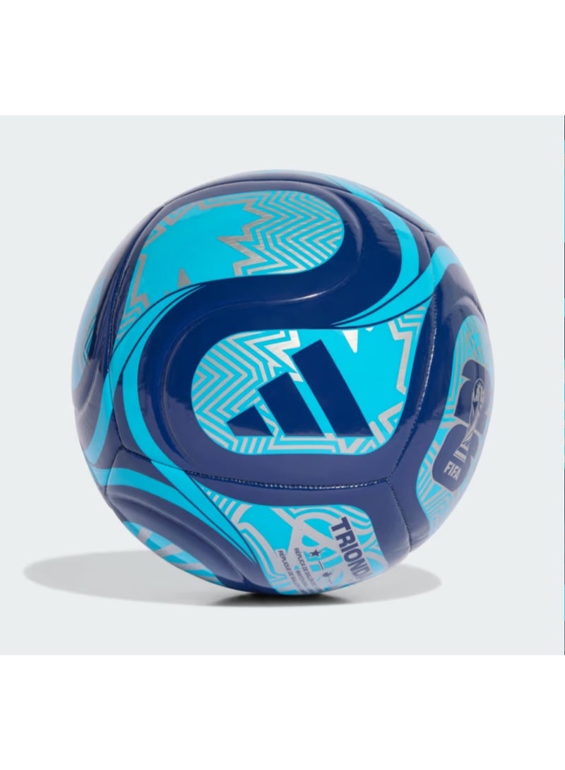 Adidas FIFA 2026 World Cup Trionda Football – Blue & Turquoise | Machine Stitched | Training & Match Ball - Image 2