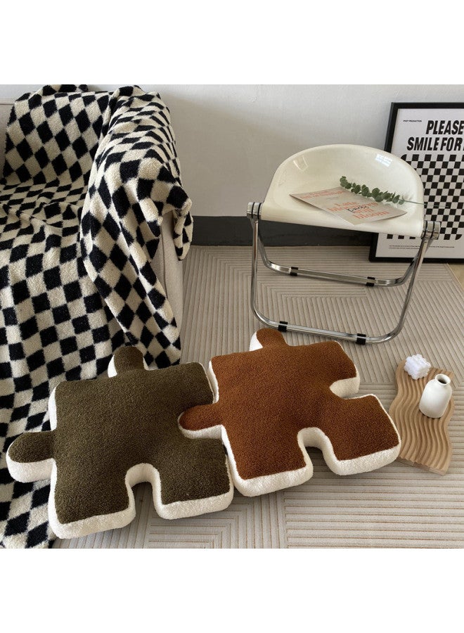Internet Celebrity Super Soft Special-Shaped Stitching Plush Pillow Ins Nordic Style Sofa Bay Window Cushion Decorative Nap Pillow-Specifications:Cylindrical Beige 50cm-Color:See Details For Size - Image 4