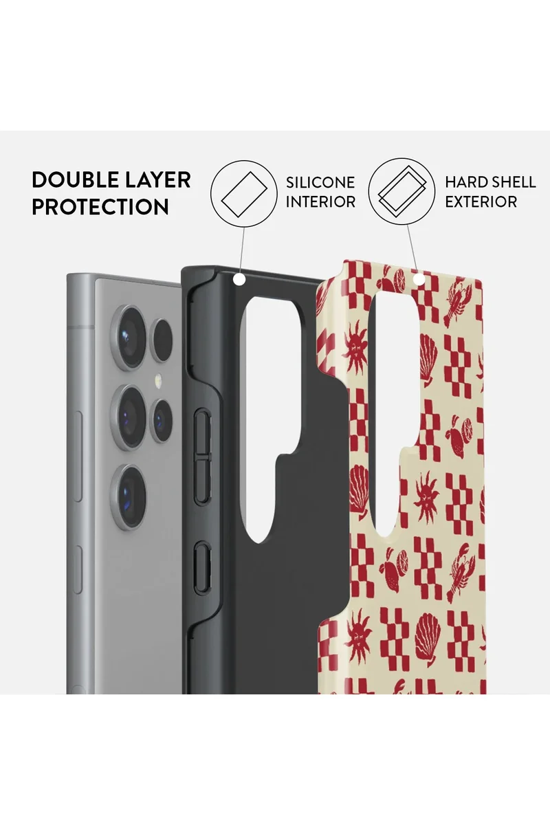 BURGA Samsung Galaxy S24 Ultra Case - Ciao For Screen & Camera Protection Printed Case