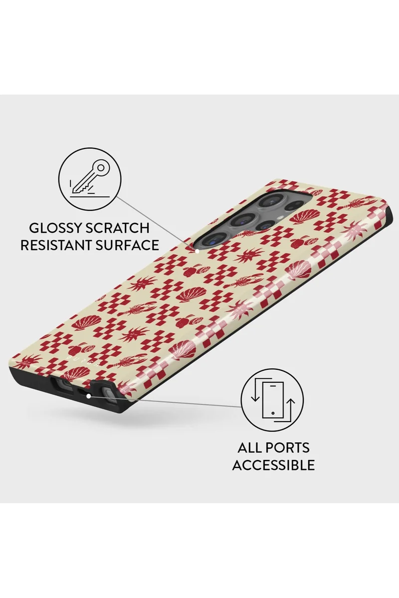 BURGA Samsung Galaxy S24 Ultra Case - Ciao For Screen & Camera Protection Printed Case