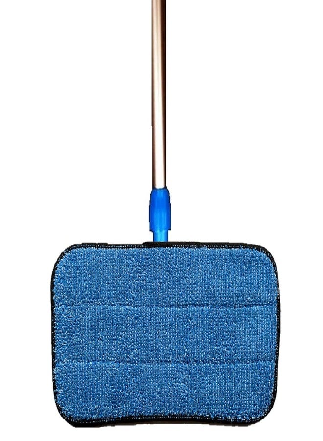 Real Clean 10 inch Commercial Microfiber Mop Kit with Two Premium Microfiber Mop Pads - Image 4
