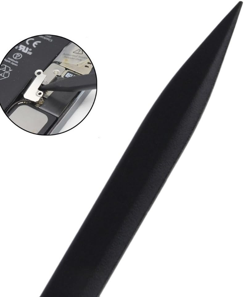 fixinus 10 Pieces Universal Black Stick Spudger Opening Pry Tool Kit for iPhone Mobile Phone iPad Tablets MacBook Laptop PC Repair - Image 4
