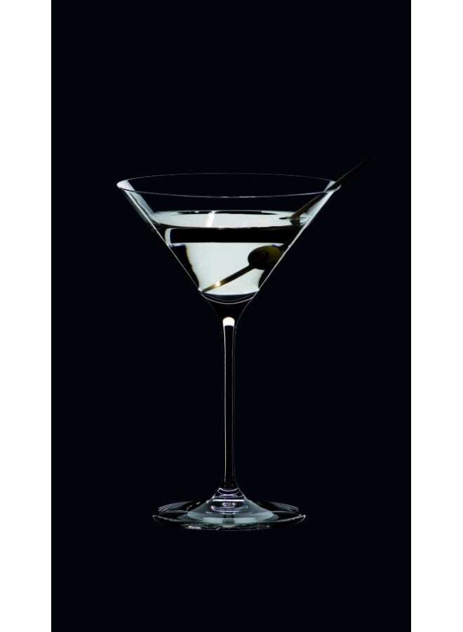 Riedel Vinum XL Martini Glasses (set of 2), Precision Blown Crystal Martini Glasses with Stem - Elegant Cocktail Glasses for Bar, 9.5oz, Machine Washable - Image 3