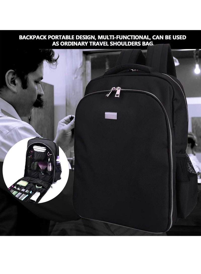 NADAENMF Barber Supplies Bag Organizer for Clippers and Supplies, Portable Clipper Bags and Cases for Men, Hairstylist Clipper Backpack for Barber Accessories  - Image 4