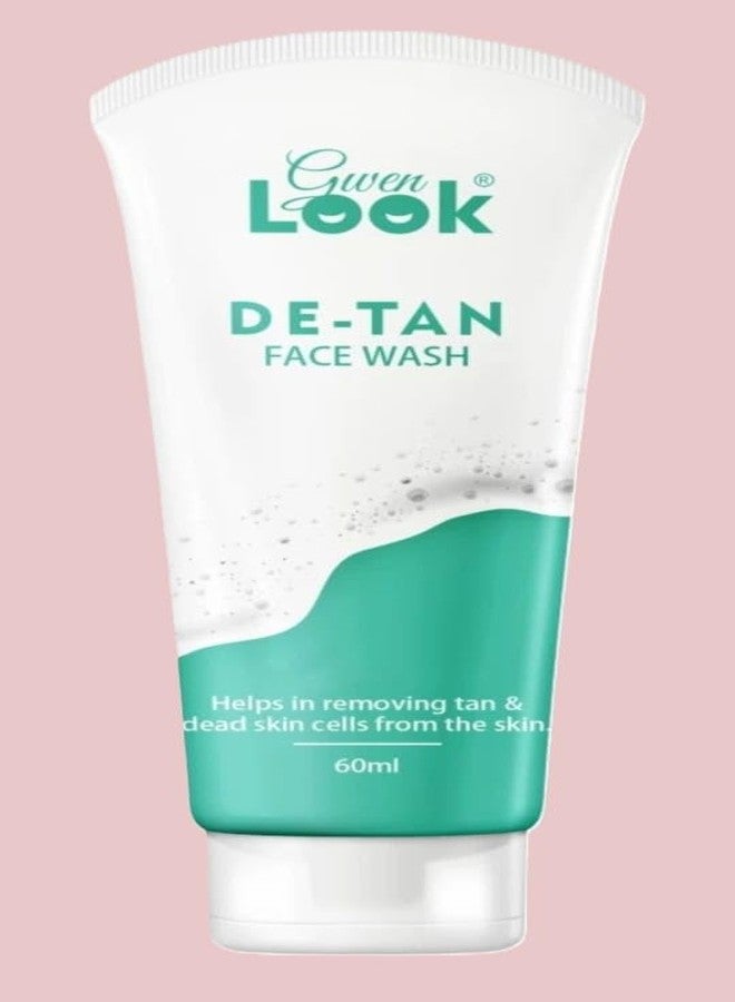 Glowhouse Detan Face Wash For Brighter and Deep Cleansing Glowing Skin Suitable For all Skin Types (60 ML, Pack of 2) - Image 2