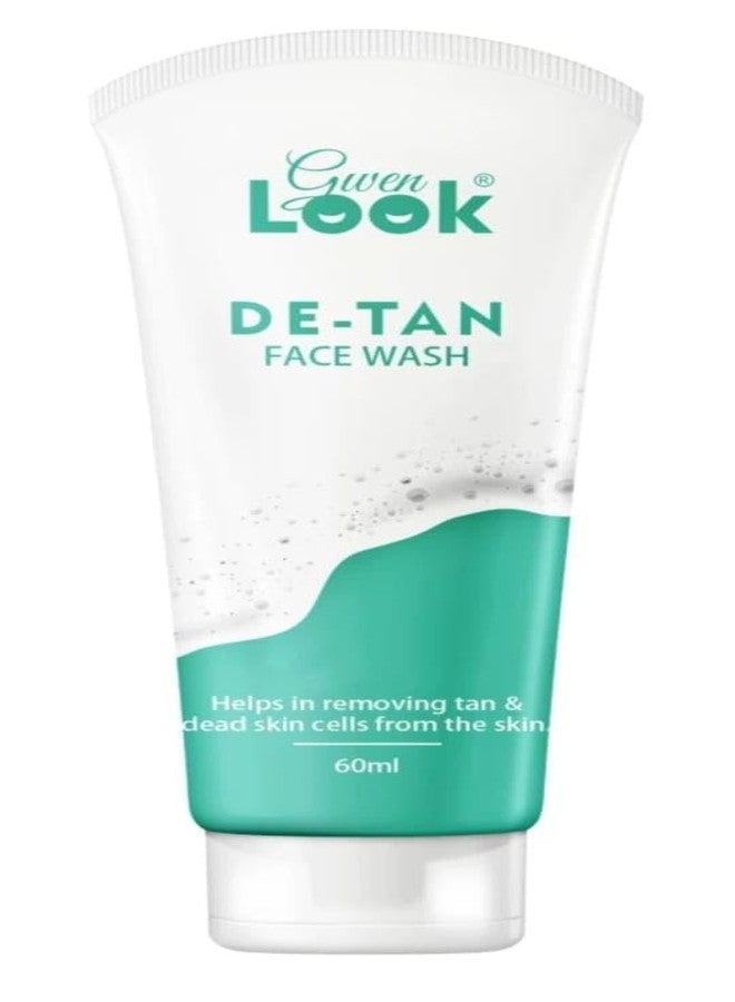 Glowhouse Detan Face Wash For Brighter and Deep Cleansing Glowing Skin Suitable For all Skin Types (60 ML, Pack of 2) - Image 3