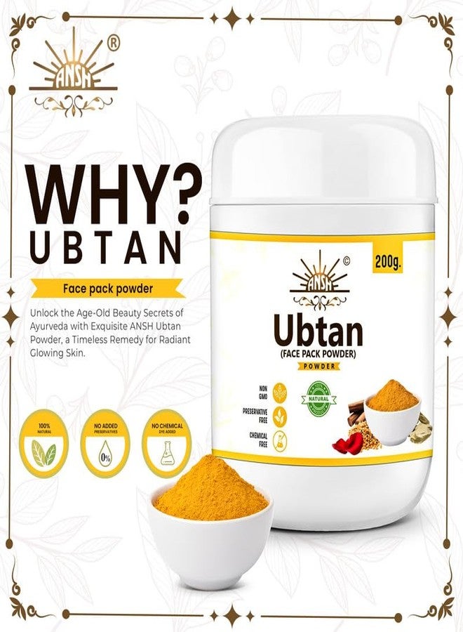 ANSH Sunnipindi Herbal Nalangu Maavu Ubtan Bath Powder for Skin,Body Scrub Face Pack Mask (200 Grams) - Image 3