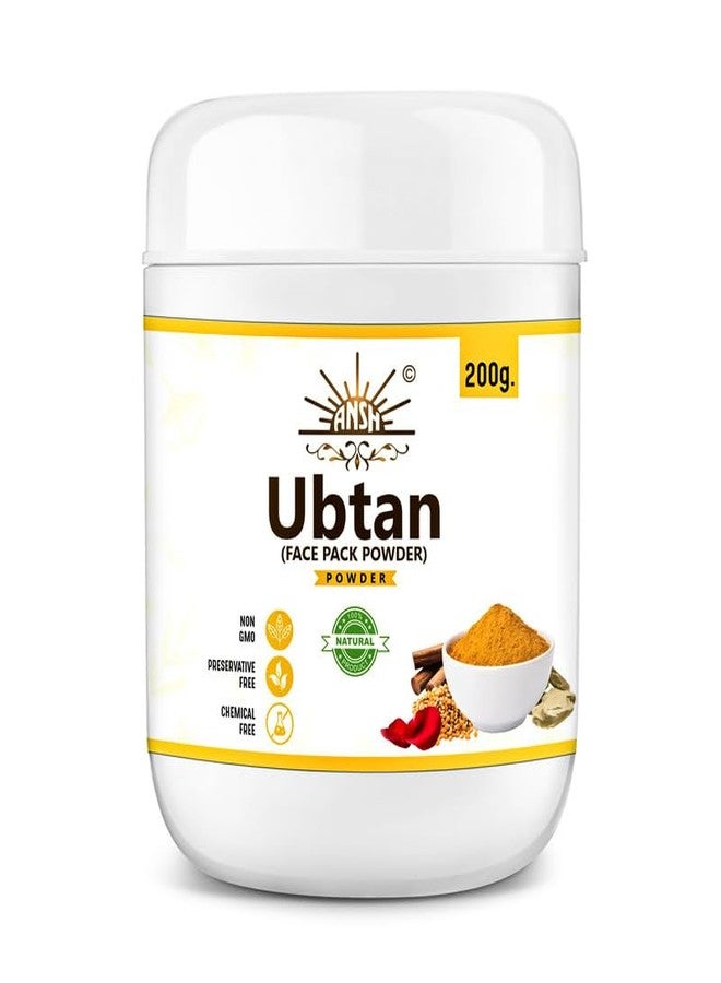 ANSH Sunnipindi Herbal Nalangu Maavu Ubtan Bath Powder for Skin,Body Scrub Face Pack Mask (200 Grams) - Image 1