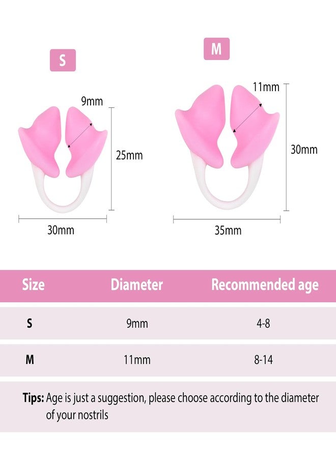 Baypify Nose Clips Swimming, Swimming Nose Clip Kids 4-14,Waterproof Swimming Nose Plugs for Kids - Ensure Comfort and Safety in The Water (S) - Image 3