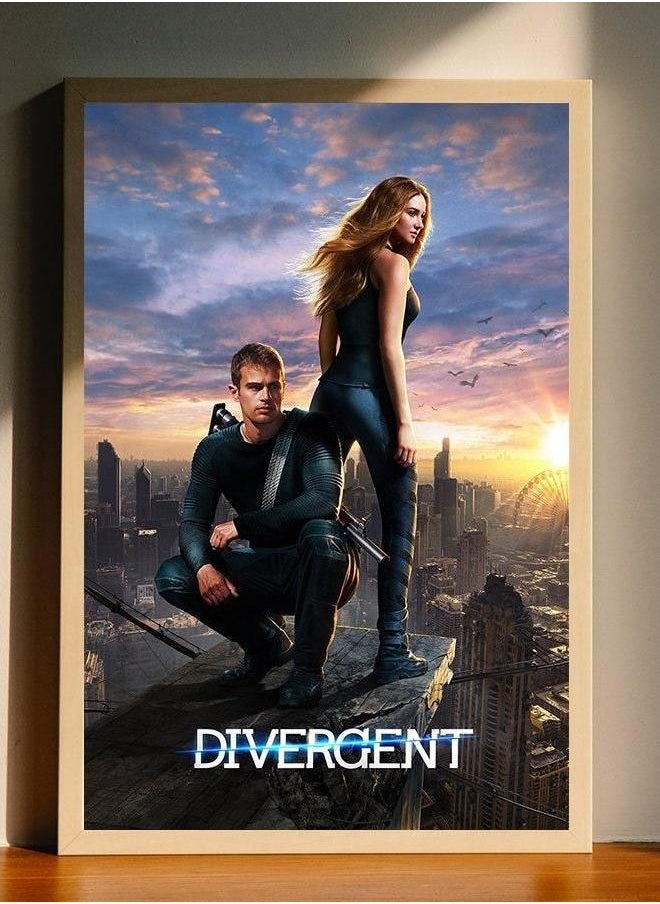 Generic - Divergent Classic Movie Canvas Poster, Wall Art Decor, Home Decor, No Frame - Image 1