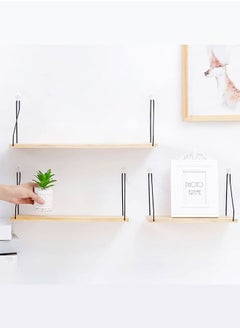 Floating Shelves Wall Mount Solid Wood Wall Storage Shelves with Iron Frame - pzsku/Z8A9AD43702DE7ECD9DE0Z/45/_/1684840926/43b81d41-7320-41f5-a112-a025d0e99979