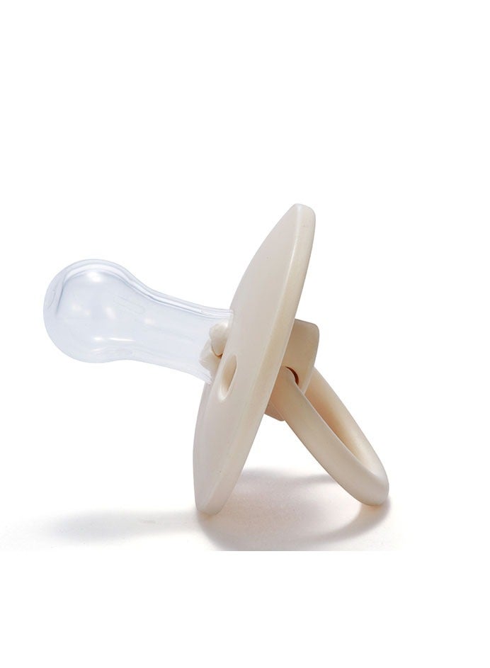 2 Pieces Portable Natural Latex Pacifier,Baby 0-12 Months - Image 2
