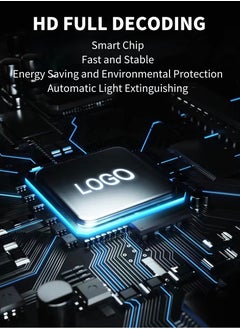 Excefore LED Car Door Logo Lights, Welcome Lights Puddle Light Ghost Shadow Light Compatible with Accessories A1/A3/A4/A5/A6/A7/A8/B5/B6/B7/B8/C5/C6/C7/Q3/Q5/Q7/TT/8V/R8/8L/8P Series  2Pcs  - Image 4