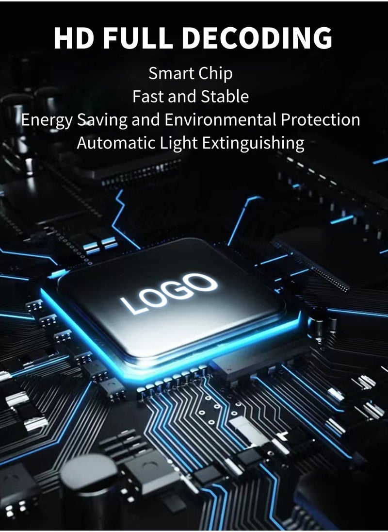 Excefore - LED Car Door Logo Lights, Welcome Lights Puddle Light Ghost Shadow Light Compatible with Accessories A1/A3/A4/A5/A6/A7/A8/B5/B6/B7/B8/C5/C6/C7/Q3/Q5/Q7/TT/8V/R8/8L/8P Series  2Pcs - Image 1