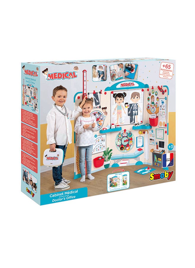 Smoby مكتب الطبيب مع 65 ملحقًا  - Image 2