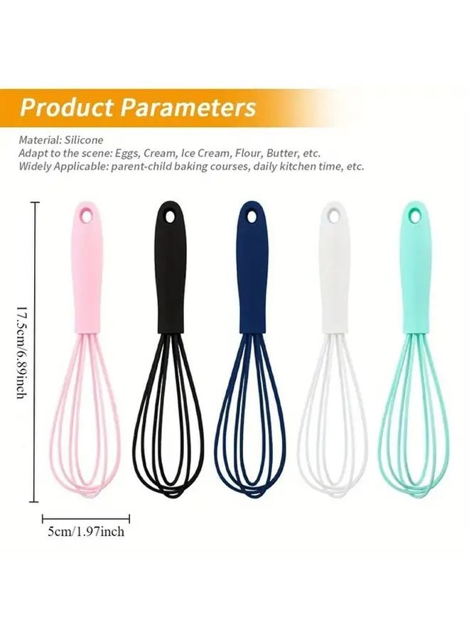 خفاقة بيض يدوية بيضاء يدوية للخبز رغوة الحليب الكعك الفطائر - Image 3