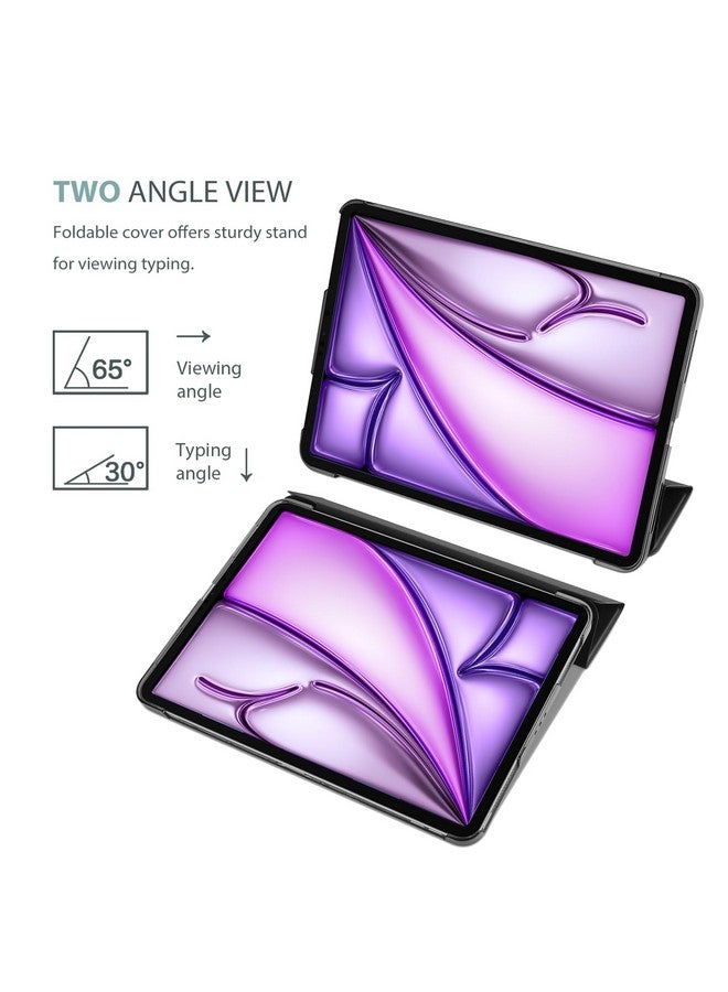 بروكاس جراب ProCase Smart لجهاز iPad Air 11 بوصة M3 M2 2025 2024/10.9 Air 5th 4th Generation 2022 2020، غطاء واقٍ لجهاز Air 5 4 - أسود - Image 5