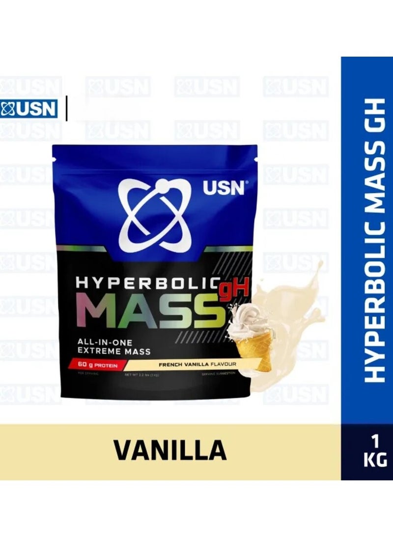 USN Hyperbolic Mass Gh 1Kg French Vanilla Flavor - Image 3