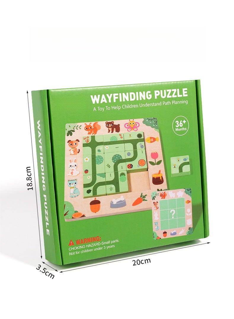 Betaoby Wooden Maze Puzzle Game for Kids | Interactive Path-Finding Board for Early Learning | Develops Problem-Solving, Planning & Spatial Skills | Educational Toy - Image 4