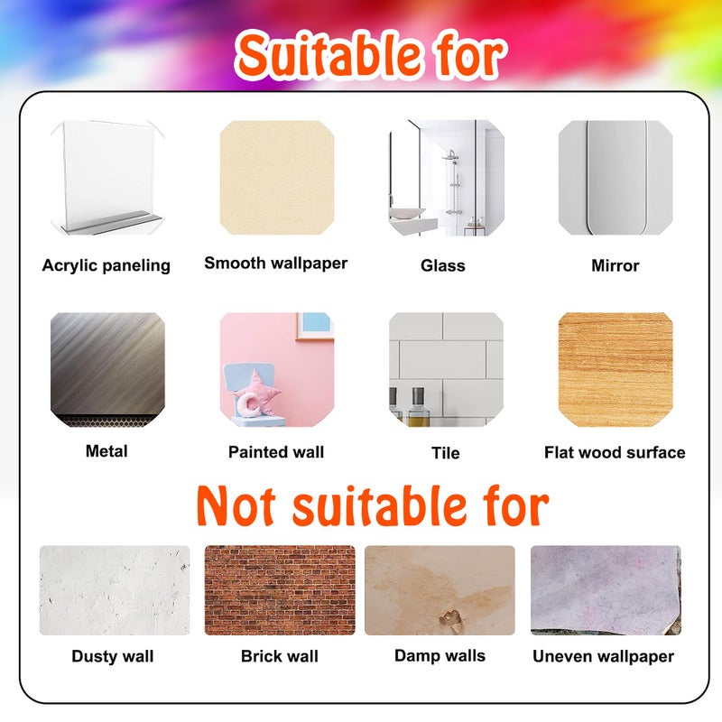 Sondeng Colorful Inspirational Quotes Wall Decals Watercolor Paint Splatter Wall Decals Motivational Saying Wall Stickers Handprint Crayon Wall Stickers For Kids Classroom Nursery Playroom Daycare Decor - Image 3