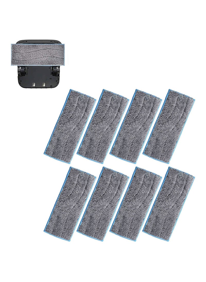 SYOSI Wet Mopping Pads Compatible for iRobot Braava Jet m6 6110 6012 6112 Series Washable Reusable Strong Water Absorption for Ceramic Tile Laminate Marble Wooden Floors 8PCS - Image 1