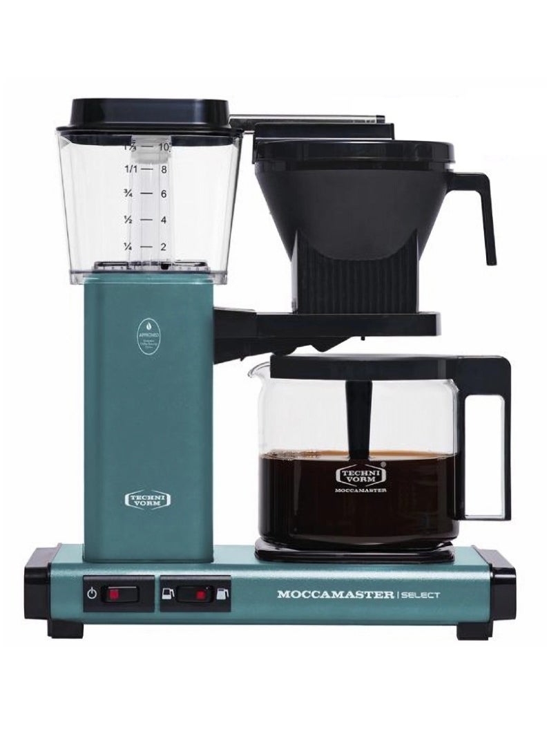 Moccamaster Moccamaster KBG Coffee Brewer: Filter Coffee Maker with Glass Carafe – 1.25 Lt – Ocean Blue  - Image 2
