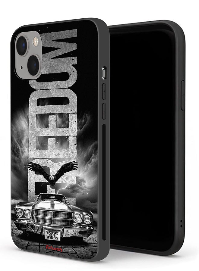 Tolwak Apple iPhone 13 Protective Case Freedom Art - Image 1