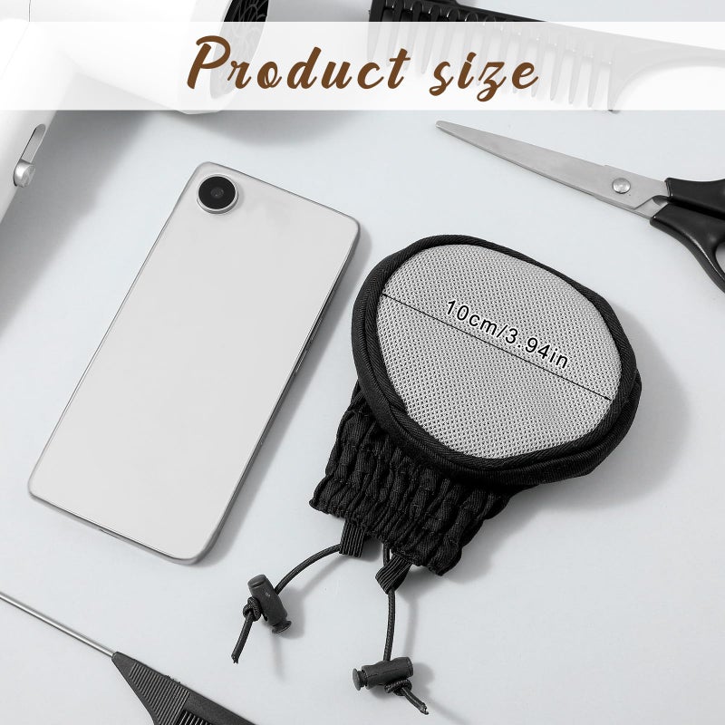 Skrfren Universal Hair Dryer Diffuser Sock, Universal Difuser Cap for Hair Dryer Attachment Hair Dryer Diffuser Cover Hair Dryer Sock Diffuser Cover, Foldable Travel Diffuser Sock with Elastic Band - Image 2