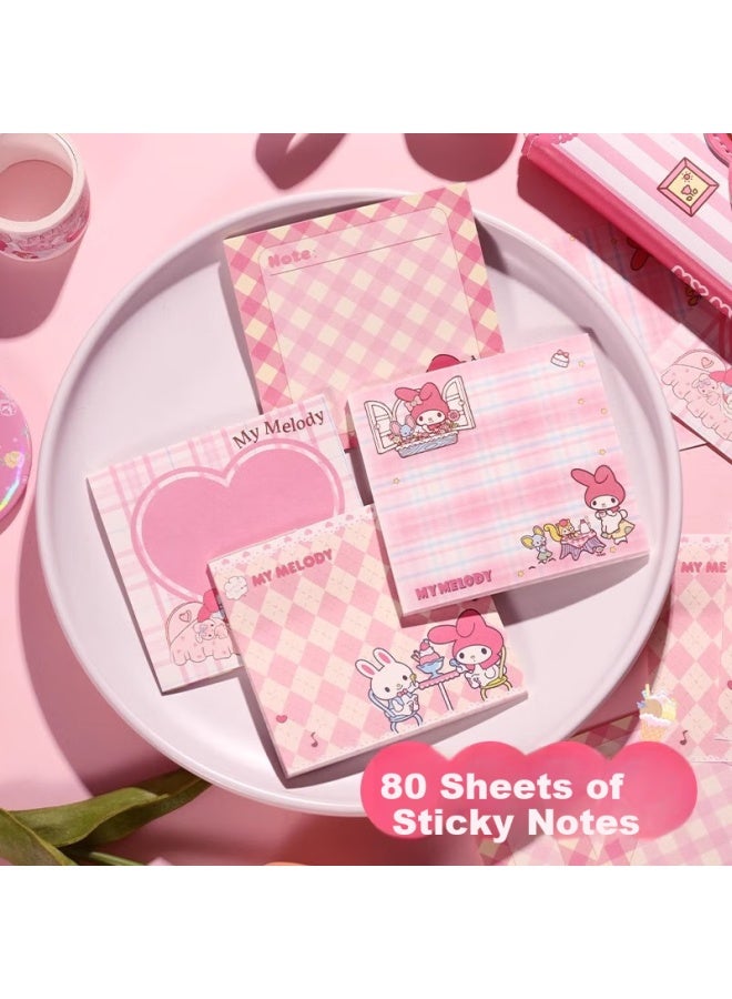 West Xia Meileti Hand Account Book Gift Box Set Primary School Student Stationery Stickers Sanrio Children Girls Birthday Gift Back To School - Image 2