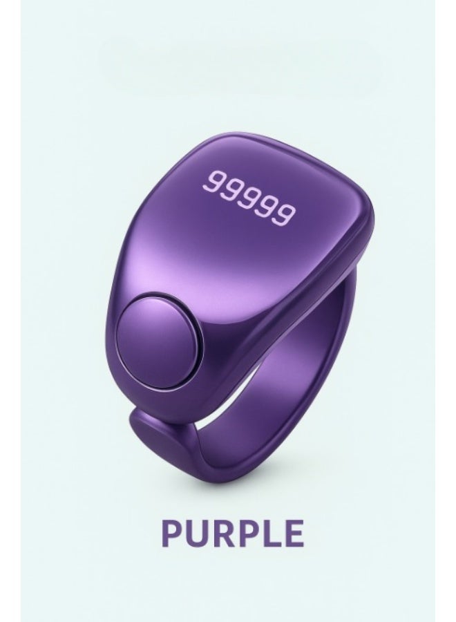 WESLAMIC iTasbih FAITH Smart Tasbih Zikr Ring, OLED Display, Zikr Counter, Prayer Reminders, 5 Adjustable Sizes, Wireless Charging, Waterproof, Bluetooth Enabled Perfect Gift for Any Occasion - Image 2