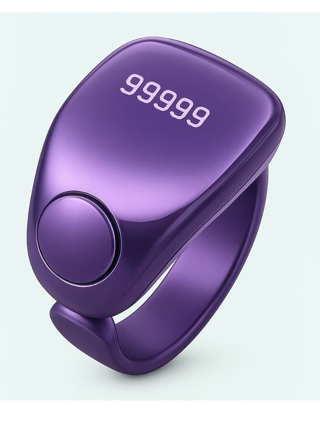 WESLAMIC iTasbih FAITH Smart Tasbih Zikr Ring, OLED Display, Zikr Counter, Prayer Reminders, 5 Adjustable Sizes, Wireless Charging, Waterproof, Bluetooth Enabled Perfect Gift for Any Occasion - Image 1