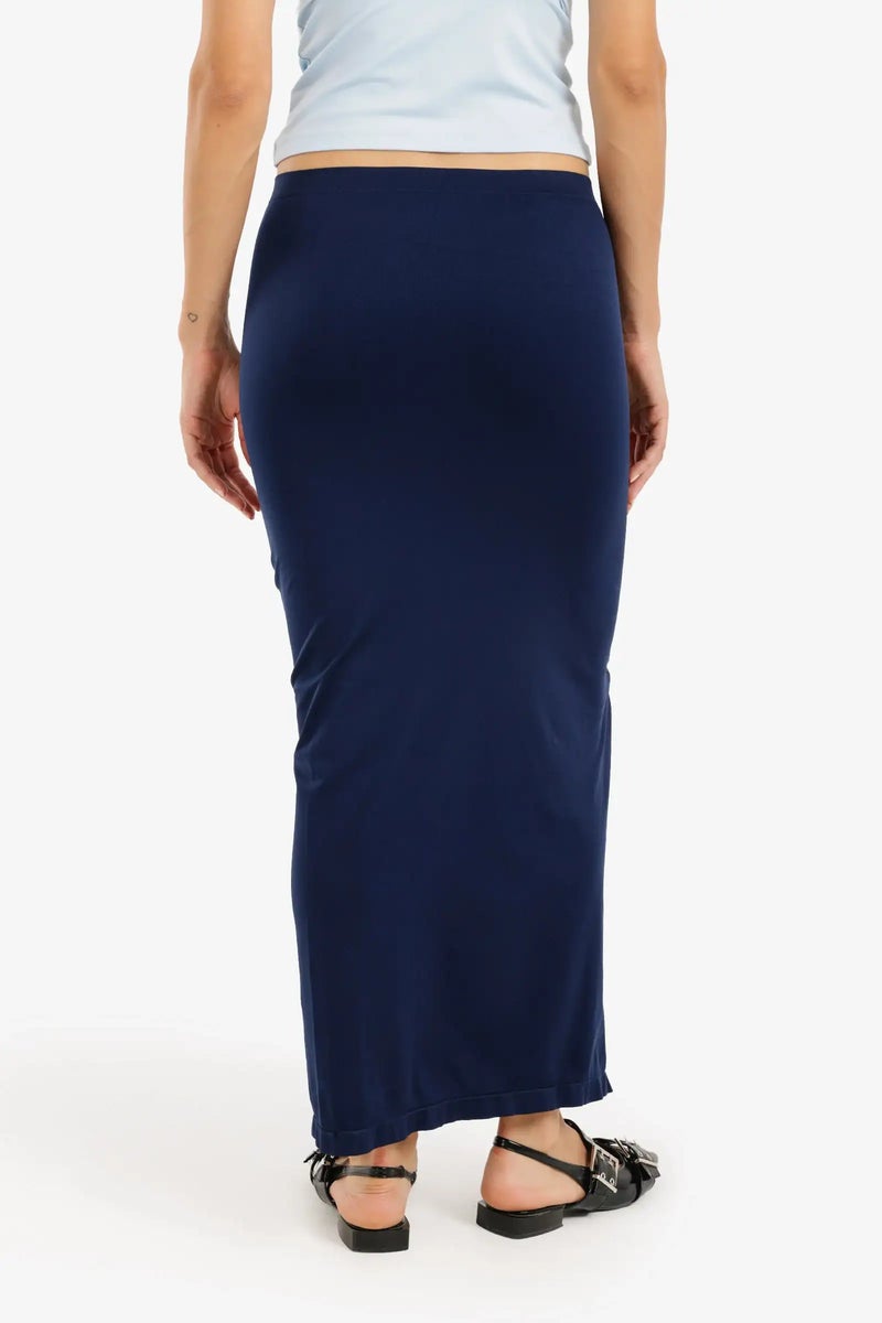 Carina Elegant Side Slit Long Skirt - Image 4