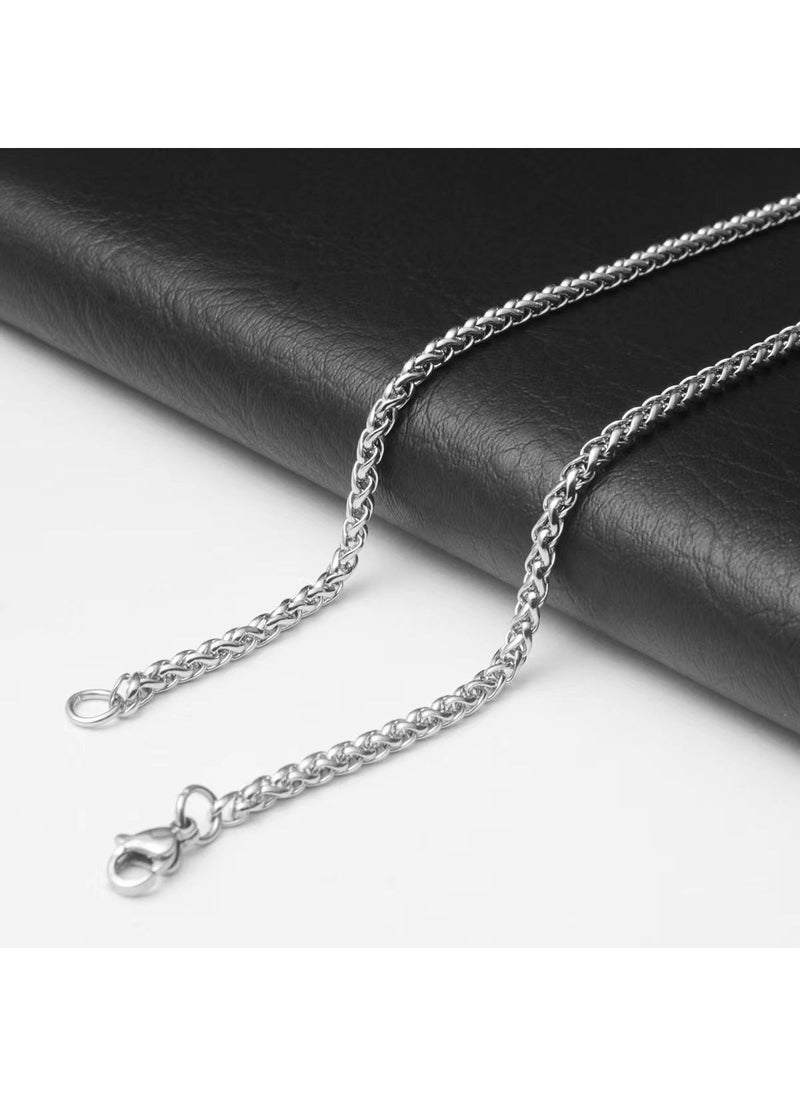 Generic Vintage Kylin Pendant Unisex Necklace Gift Dragon bone chain 